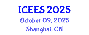 International Conference on Earthquake Engineering and Seismology (ICEES) October 09, 2025 - Shanghai, China