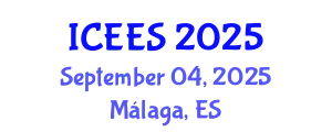 International Conference on Earthquake Engineering and Seismology (ICEES) September 04, 2025 - Málaga, Spain