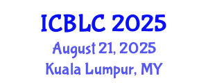 International Conference on Building Learning Communities (ICBLC) August 21, 2025 - Kuala Lumpur, Malaysia