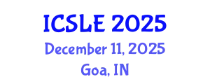 International Conference on Sports Law and Ethics (ICSLE) December 11, 2025 - Goa, India