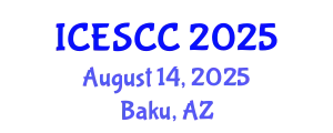 International Conference on Environment, Sustainability and Climate Change (ICESCC) August 14, 2025 - Baku, Azerbaijan