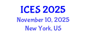 International Conference on Environment and Sustainability (ICES) November 10, 2025 - New York, United States