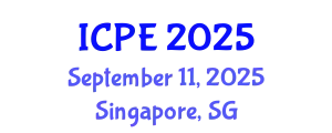 International Conference on Physics Education (ICPE) September 11, 2025 - Singapore, Singapore