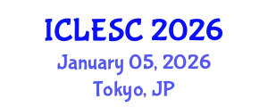 International Conference on Logistics Engineering and Supply Chain (ICLESC) January 05, 2026 - Tokyo, Japan