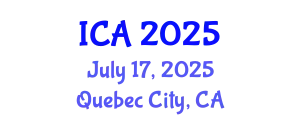 International Conference on Archaeology (ICA) July 17, 2025 - Quebec City, Canada