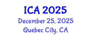 International Conference on Archaeology (ICA) December 25, 2025 - Quebec City, Canada