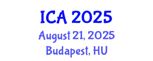International Conference on Archaeology (ICA) August 21, 2025 - Budapest, Hungary
