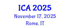 International Conference on Archaeology (ICA) November 17, 2025 - Rome, Italy