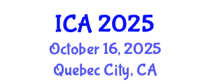 International Conference on Archaeology (ICA) October 16, 2025 - Quebec City, Canada