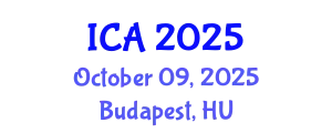 International Conference on Archaeology (ICA) October 09, 2025 - Budapest, Hungary