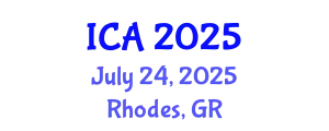 International Conference on Archaeology (ICA) July 24, 2025 - Rhodes, Greece