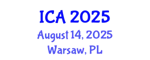 International Conference on Archaeology (ICA) August 14, 2025 - Warsaw, Poland