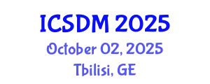 International Conference on Sustainable Design and Manufacturing (ICSDM) October 02, 2025 - Tbilisi, Georgia