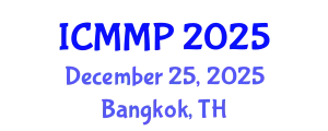 International Conference on Metallic Materials and Processing (ICMMP) December 25, 2025 - Bangkok, Thailand