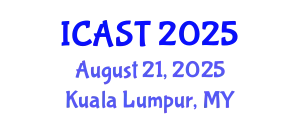 International Conference on Adaptive Structures and Technologies (ICAST) August 21, 2025 - Kuala Lumpur, Malaysia