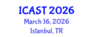 International Conference on Adaptive Structures and Technologies (ICAST) March 16, 2026 - Istanbul, Turkey