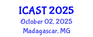 International Conference on Adaptive Structures and Technologies (ICAST) October 02, 2025 - Madagascar, Madagascar