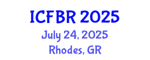 International Conference on Finance, Banking and Regulation (ICFBR) July 24, 2025 - Rhodes, Greece