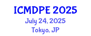 International Conference on Mechanical Design and Power Engineering (ICMDPE) July 24, 2025 - Tokyo, Japan