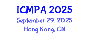 International Conference on Music and Performing Arts (ICMPA) September 29, 2025 - Hong Kong, China