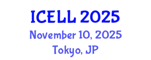 International Conference on English Literature and Linguistics (ICELL) November 10, 2025 - Tokyo, Japan