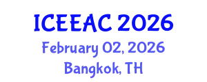 International Conference on Electrical Engineering and Automation Control (ICEEAC) February 02, 2026 - Bangkok, Thailand