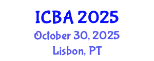 International Conference on Biography and Autobiography (ICBA) October 30, 2025 - Lisbon, Portugal