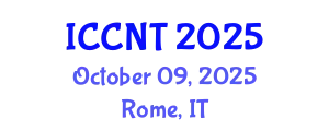 International Conference on Communications and Network Theory (ICCNT) October 09, 2025 - Rome, Italy