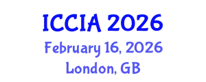 International Conference on Computational Intelligence and Applications (ICCIA) February 16, 2026 - London, United Kingdom