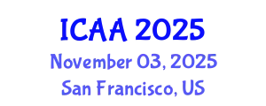 International Conference on Allergy and Asthma (ICAA) November 03, 2025 - San Francisco, United States