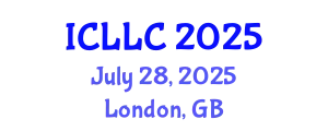 International Conference on Language, Literature and Culture (ICLLC) July 28, 2025 - London, United Kingdom