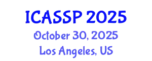 International Conference on Acoustics, Speech and Signal Processing (ICASSP) October 30, 2025 - Los Angeles, United States