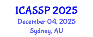 International Conference on Acoustics, Speech and Signal Processing (ICASSP) December 04, 2025 - Sydney, Australia