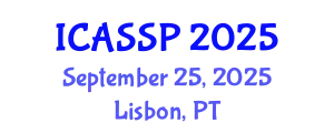 International Conference on Acoustics, Speech and Signal Processing (ICASSP) September 25, 2025 - Lisbon, Portugal
