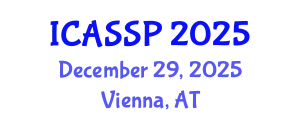 International Conference on Acoustics, Speech and Signal Processing (ICASSP) December 29, 2025 - Vienna, Austria