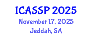 International Conference on Acoustics, Speech and Signal Processing (ICASSP) November 17, 2025 - Jeddah, Saudi Arabia