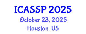 International Conference on Acoustics, Speech and Signal Processing (ICASSP) October 23, 2025 - Houston, United States