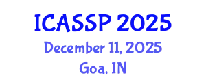 International Conference on Acoustics, Speech and Signal Processing (ICASSP) December 11, 2025 - Goa, India