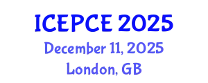 International Conference on Engineering Psychology and Cognitive Ergonomics (ICEPCE) December 11, 2025 - London, United Kingdom