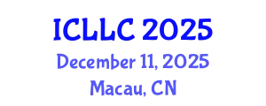 International Conference on Language, Literature and Community (ICLLC) December 11, 2025 - Macau, China