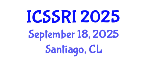 International Conference on Scholarly, Scientific Research and Innovation (ICSSRI) September 18, 2025 - Santiago, Chile