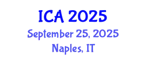 International Conference on Autism (ICA) September 25, 2025 - Naples, Italy