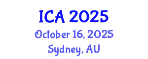 International Conference on Autism (ICA) October 16, 2025 - Sydney, Australia