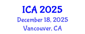 International Conference on Autism (ICA) December 18, 2025 - Vancouver, Canada