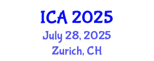 International Conference on Autism (ICA) July 28, 2025 - Zurich, Switzerland