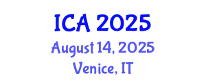 International Conference on Autism (ICA) August 14, 2025 - Venice, Italy