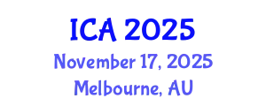 International Conference on Autism (ICA) November 17, 2025 - Melbourne, Australia