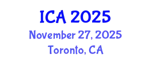 International Conference on Autism (ICA) November 27, 2025 - Toronto, Canada
