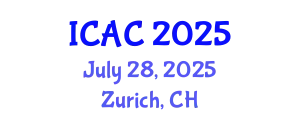 International Conference on Analytical Chemistry (ICAC) July 28, 2025 - Zurich, Switzerland