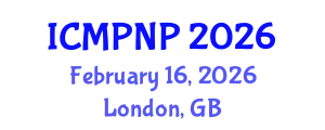 International Conference on Medicinal Plants and Natural Products (ICMPNP) February 16, 2026 - London, United Kingdom